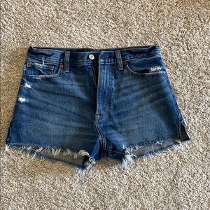 Abercrombie and Fitch high-rise shorts